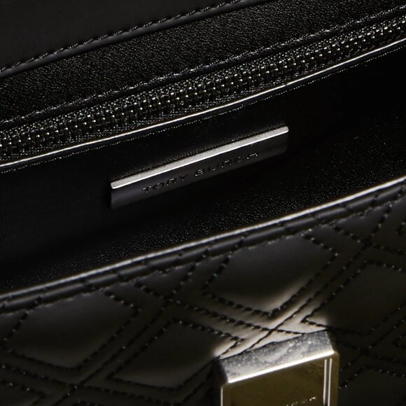 TORY BURCH Fleming Convertible Shoulder Bag Matte Black - Picture 5 of 13